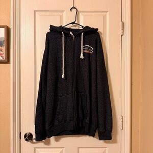 MJ Apparel Mission Beach CA Graphic Zip-Up Hoodie